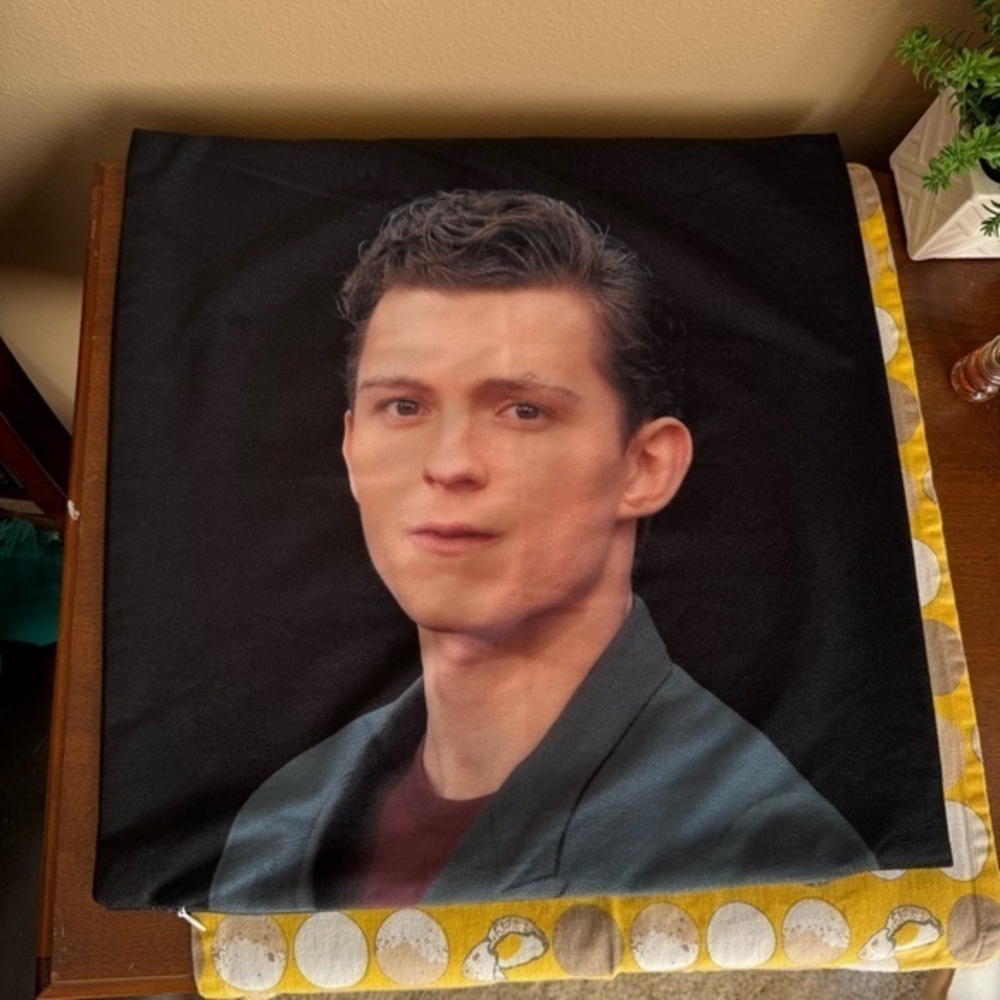 Tom Holland square pillowcase
